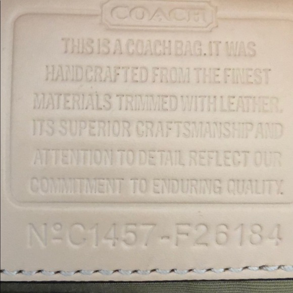 Authentic Coach Handbag - Picture 8 of 8